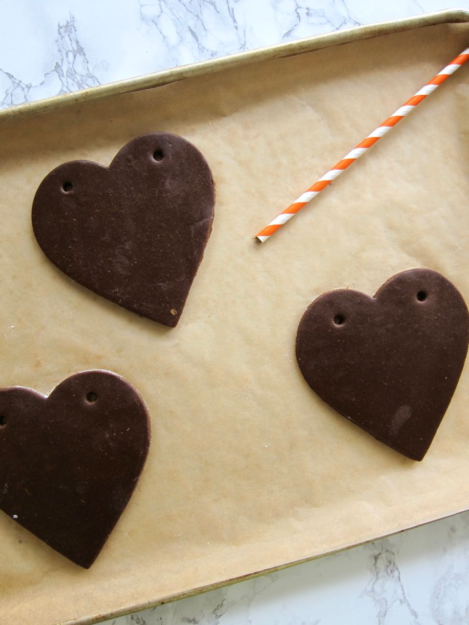 Gingerbread Hearts