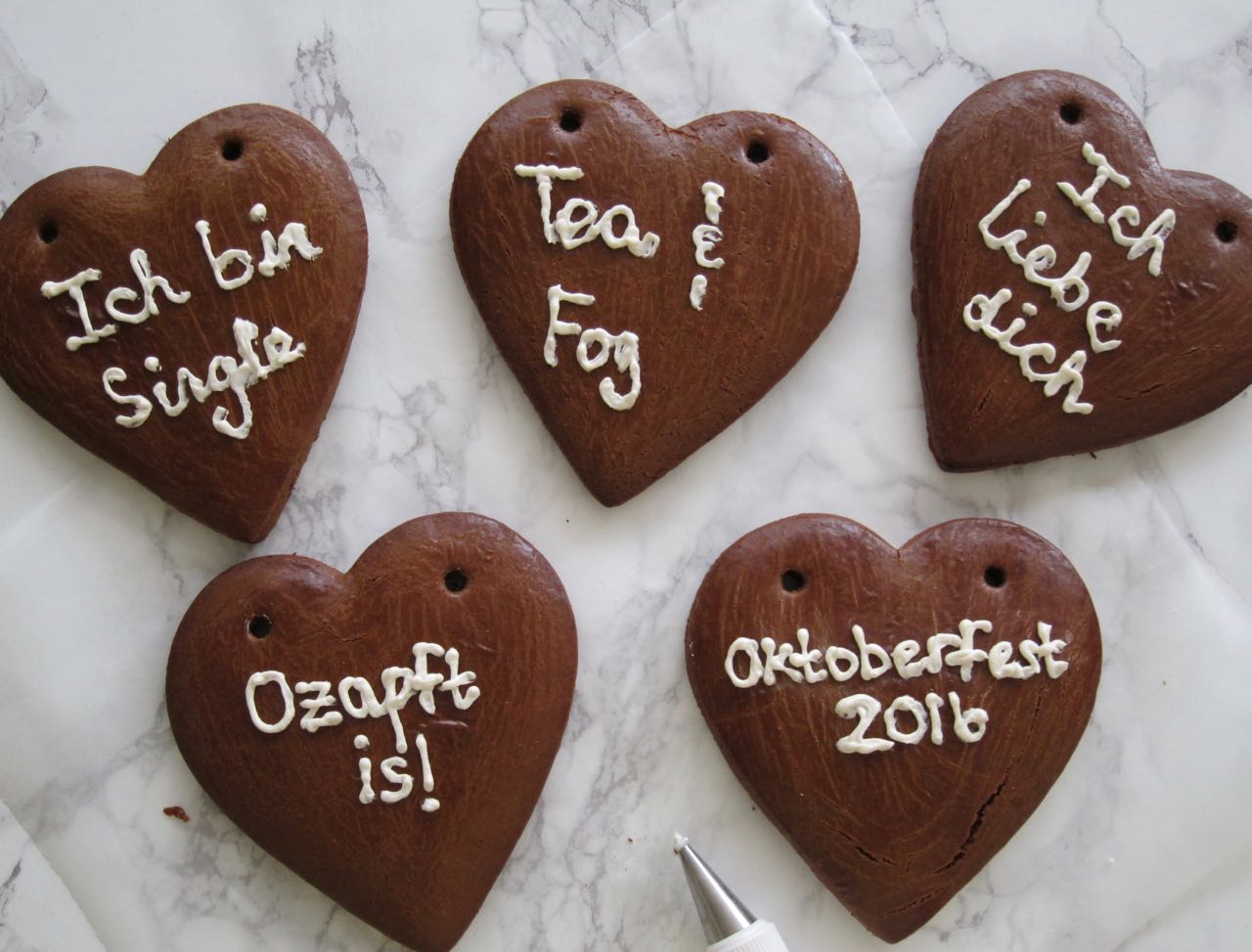 Oktoberfest Hearts