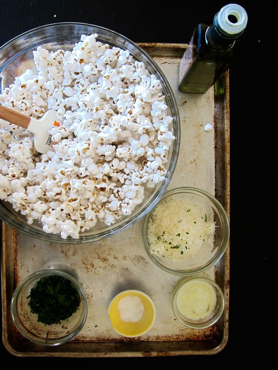 Truffle popcorn igredients