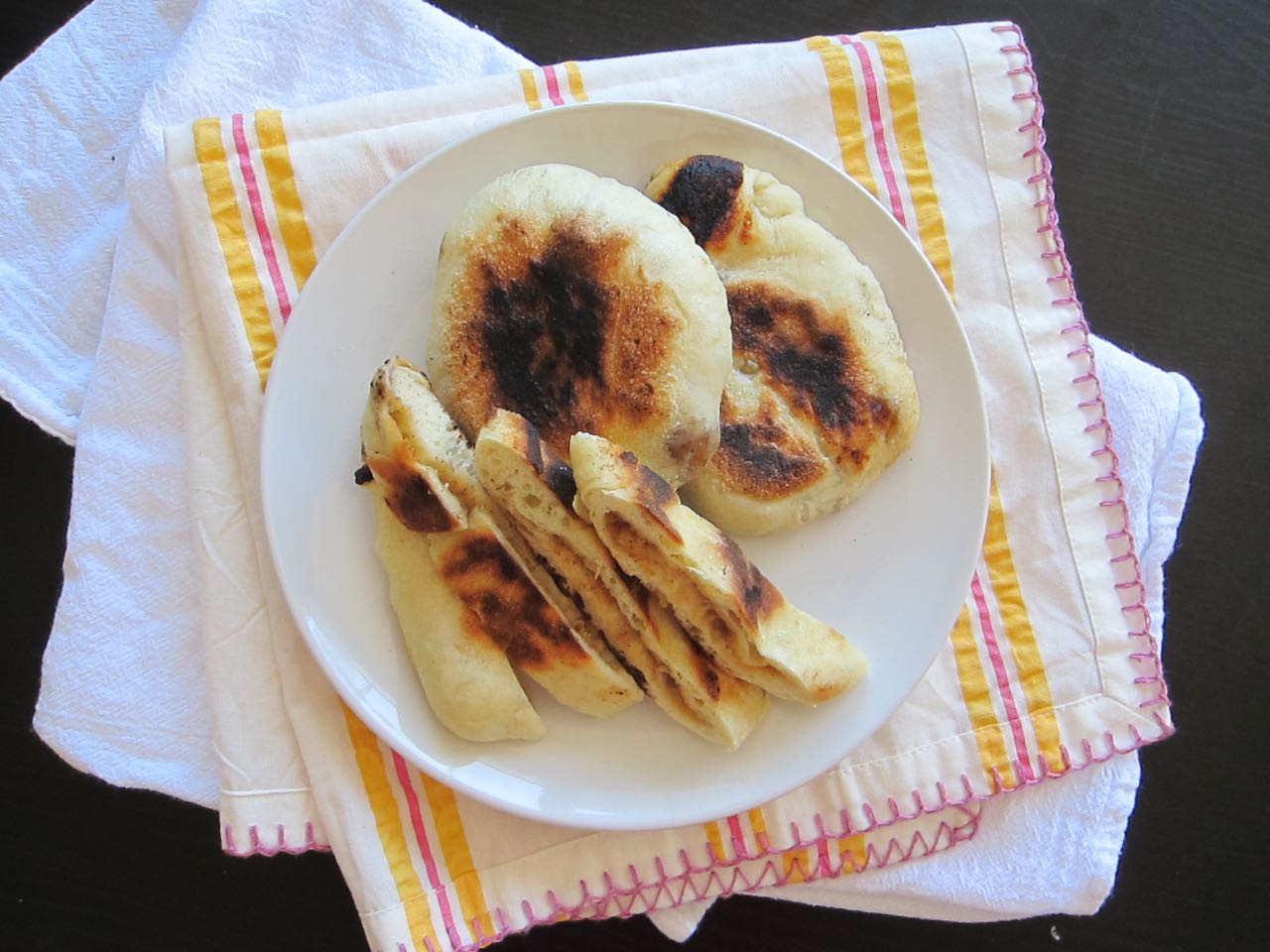 Sliced Apple Jack Flatbreads