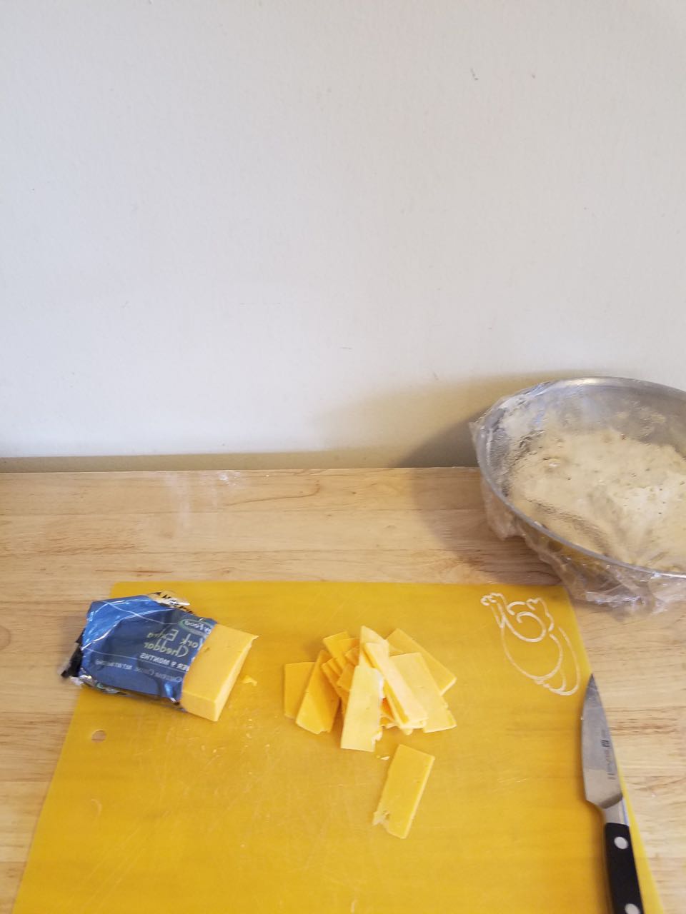 Focaccia Dough & cheese