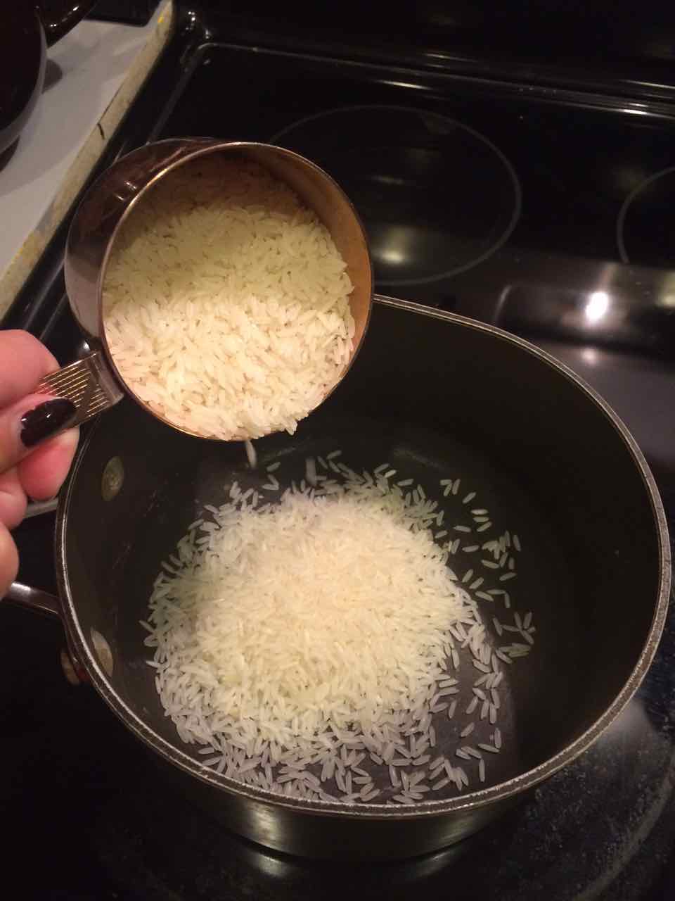 white rice