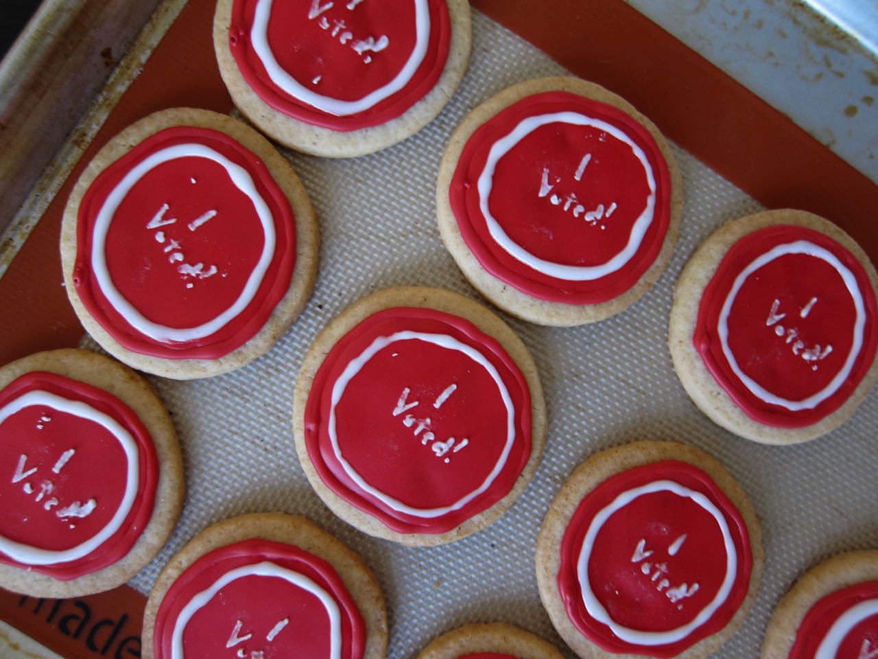 I Voted Cookies