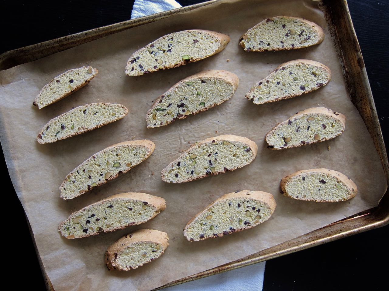 Citrus Biscotti Slices