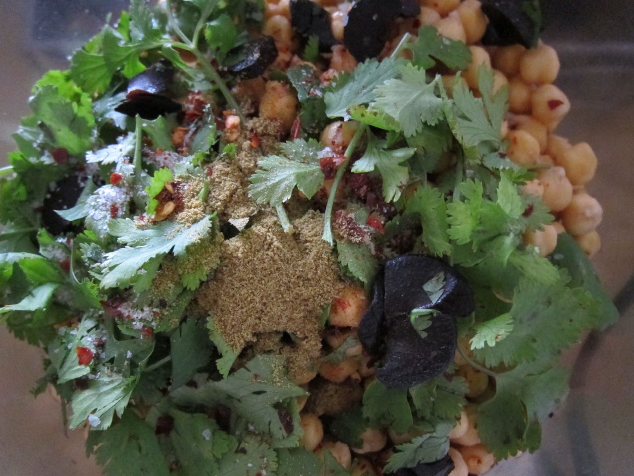 Black Garlic Falafel Ingredients