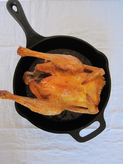 Easy Cast Iron Roast Chicken