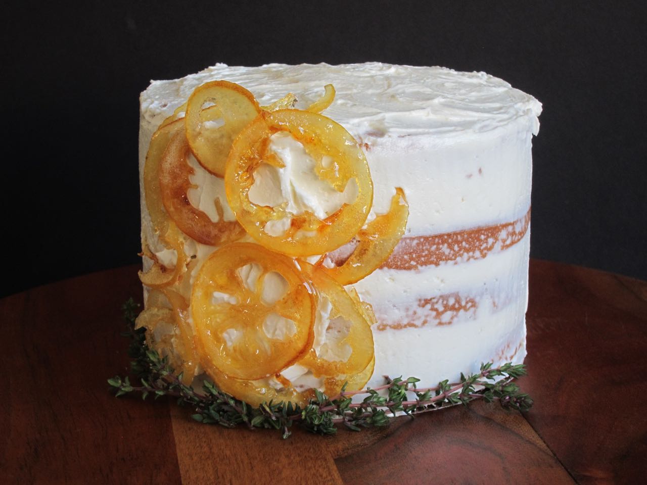 Lemon Thyme cake