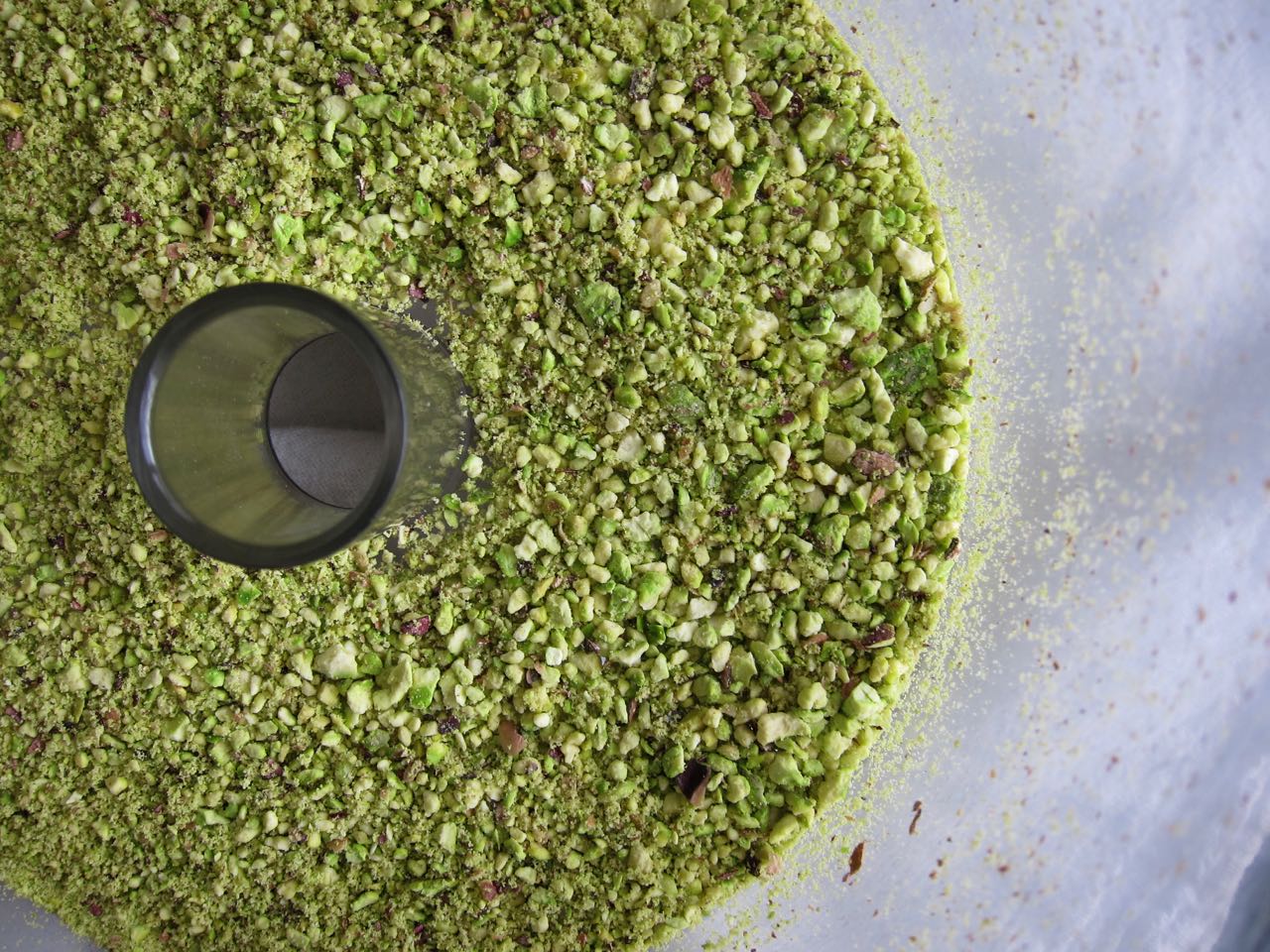 ground pistachios