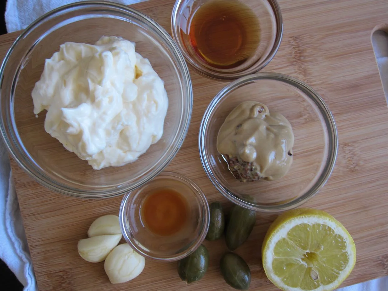 Caper Berry Caesar Dressing — Tea and Fog