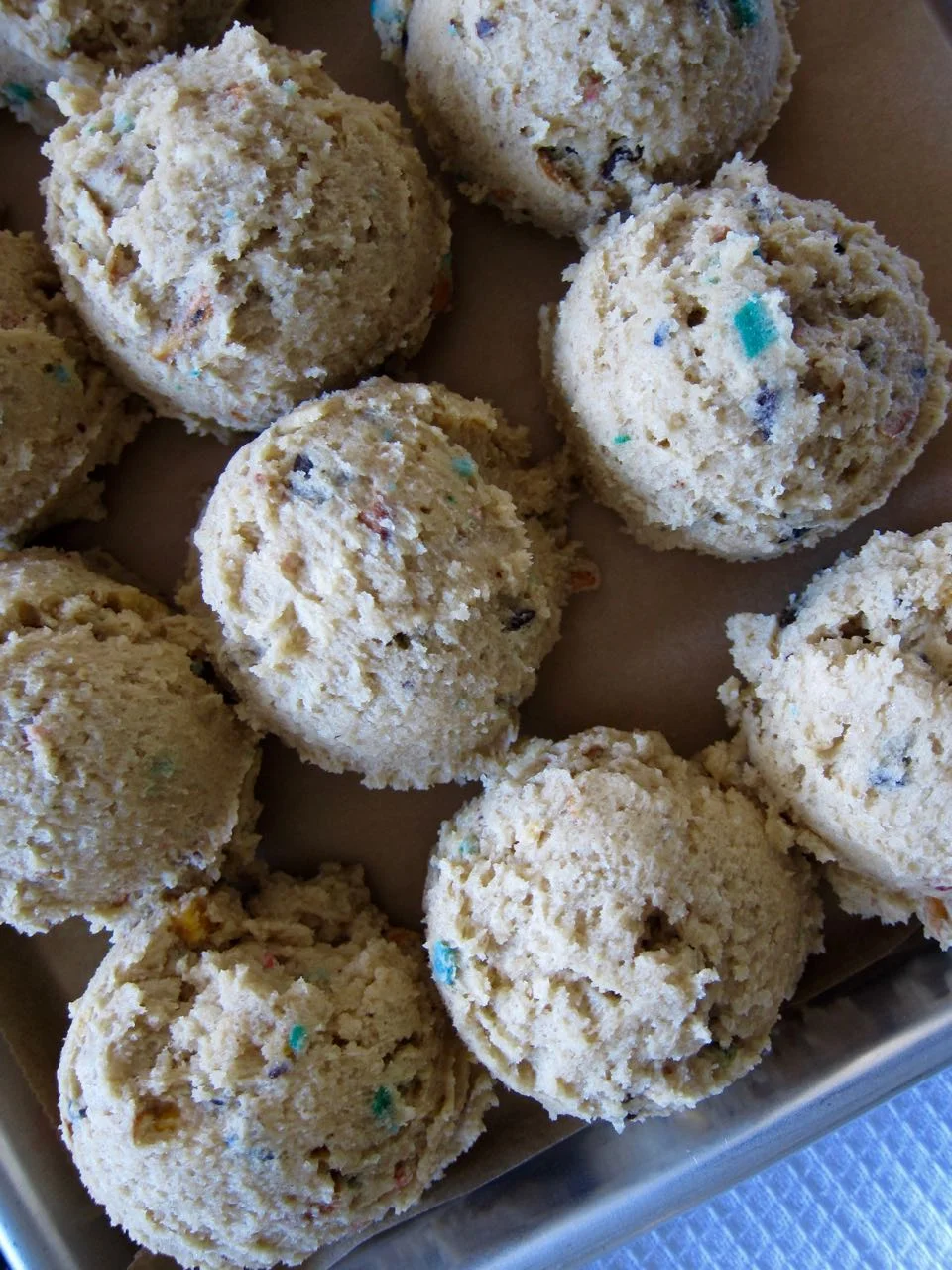 garbage cookie dough scoops