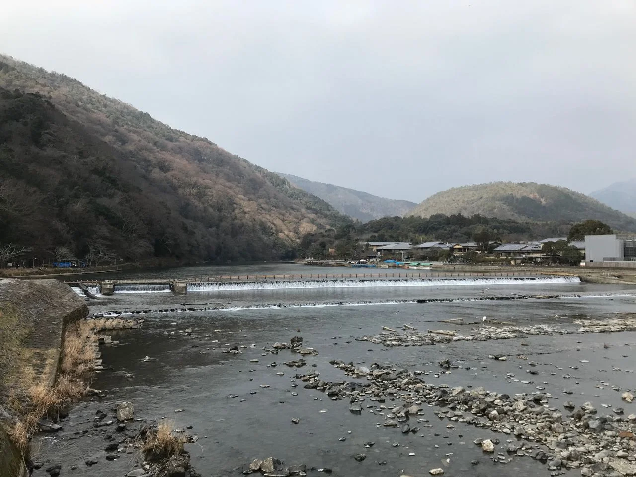 Kyoto bridge view