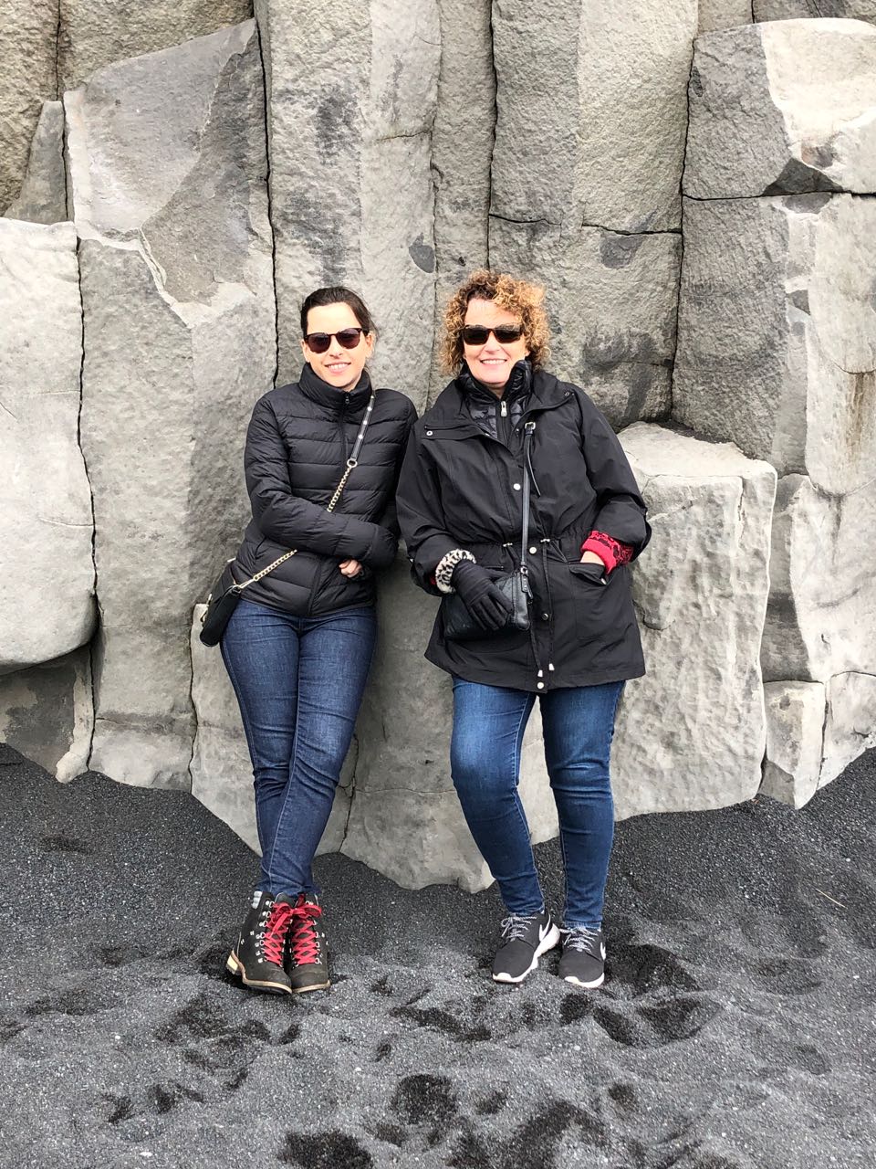 Allie & Mom at black sand beach.jpg