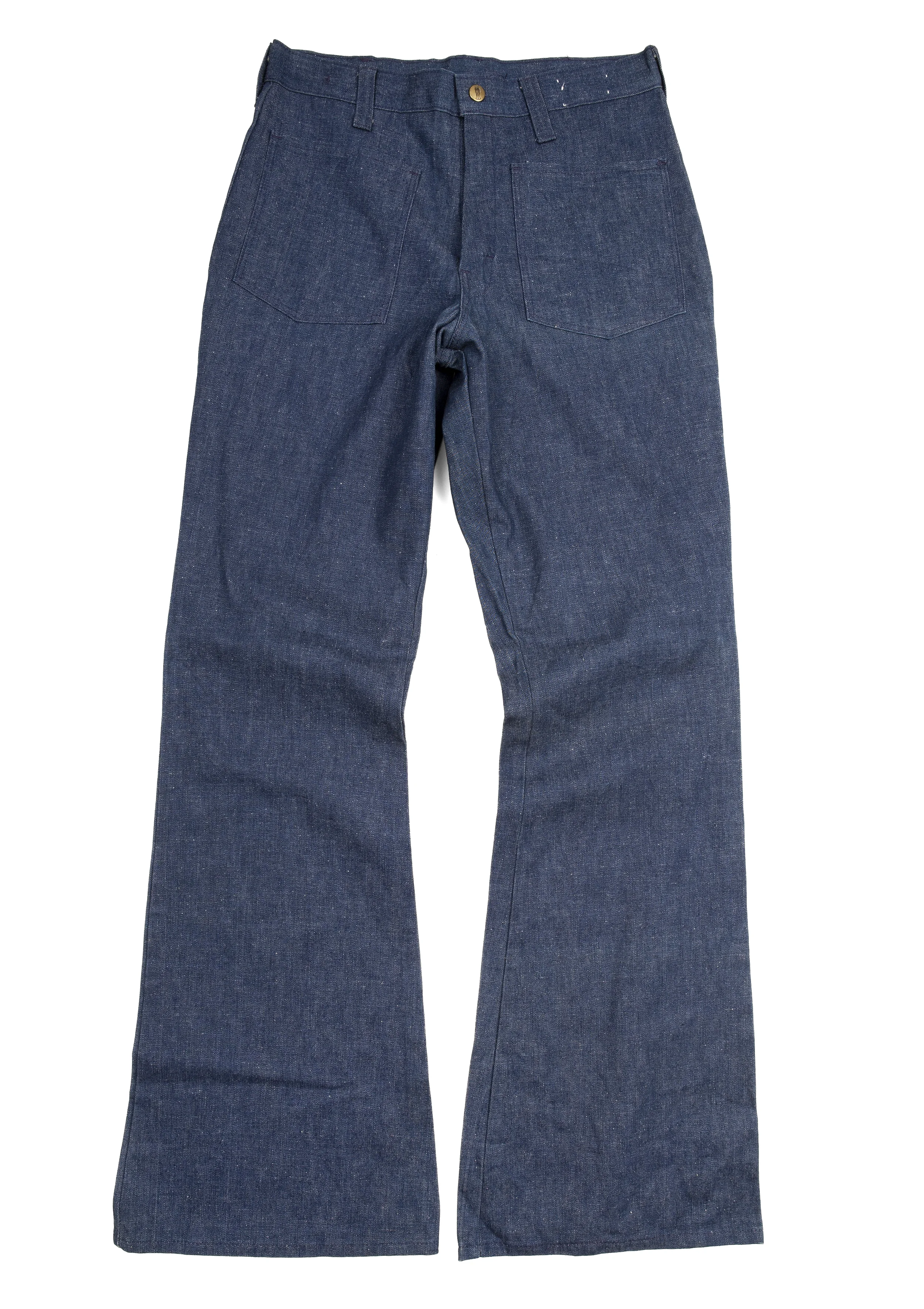 Crisp Dungaree Vintage Navy Issue Bellbottom Jeans