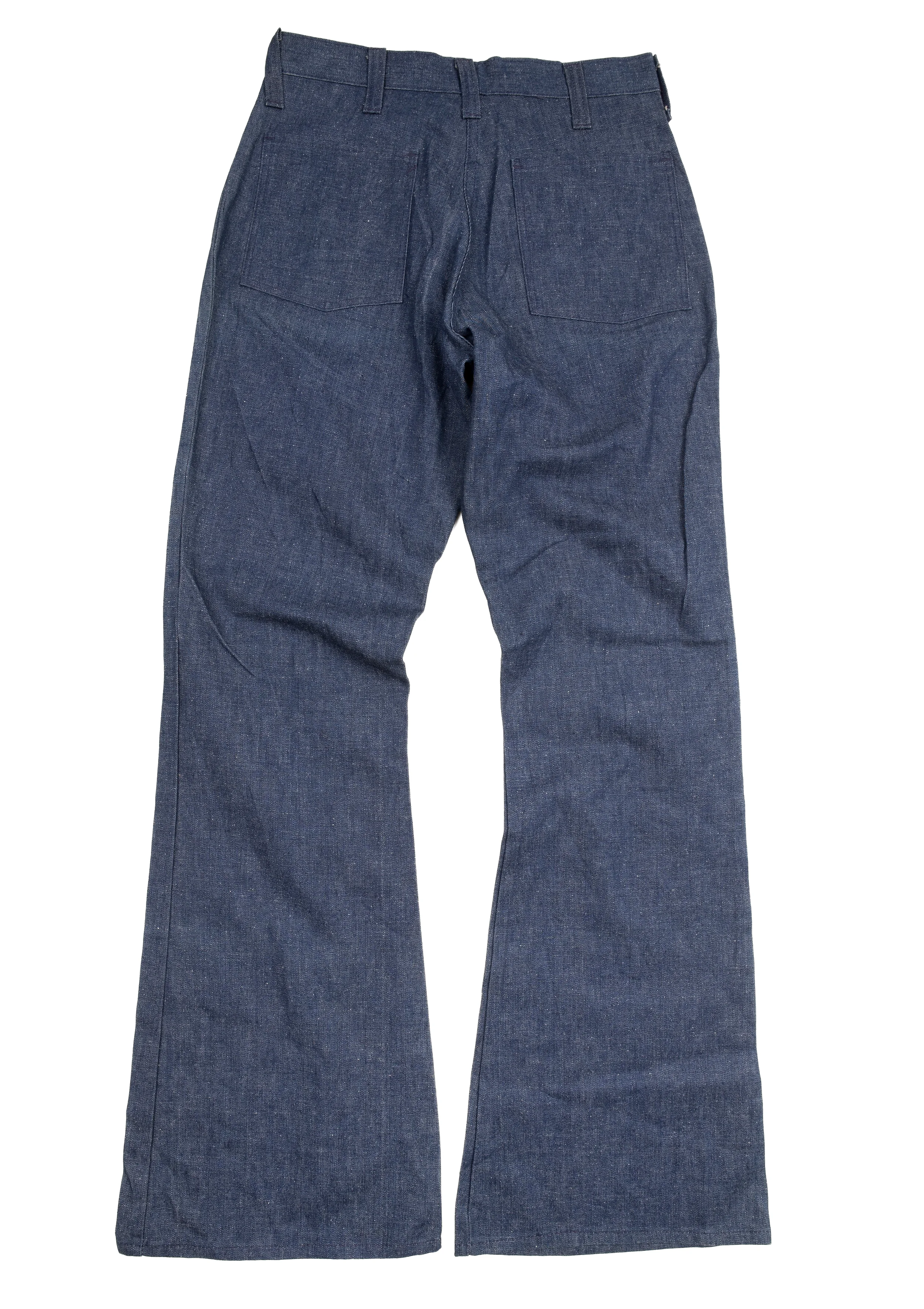 Crisp Dungaree Vintage Navy Issue Bellbottom Jeans