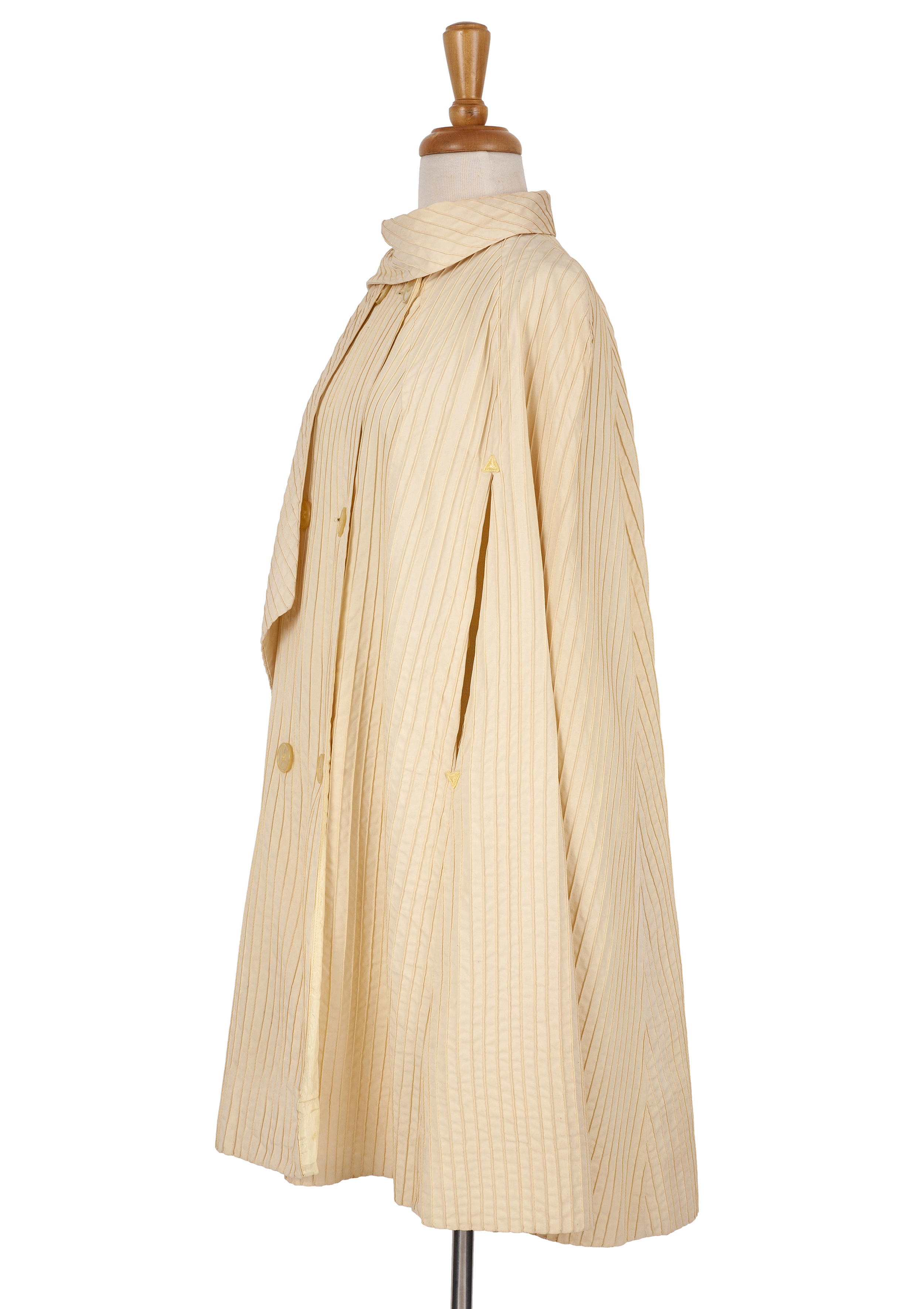 Lemon Meringue Vintage Poncho