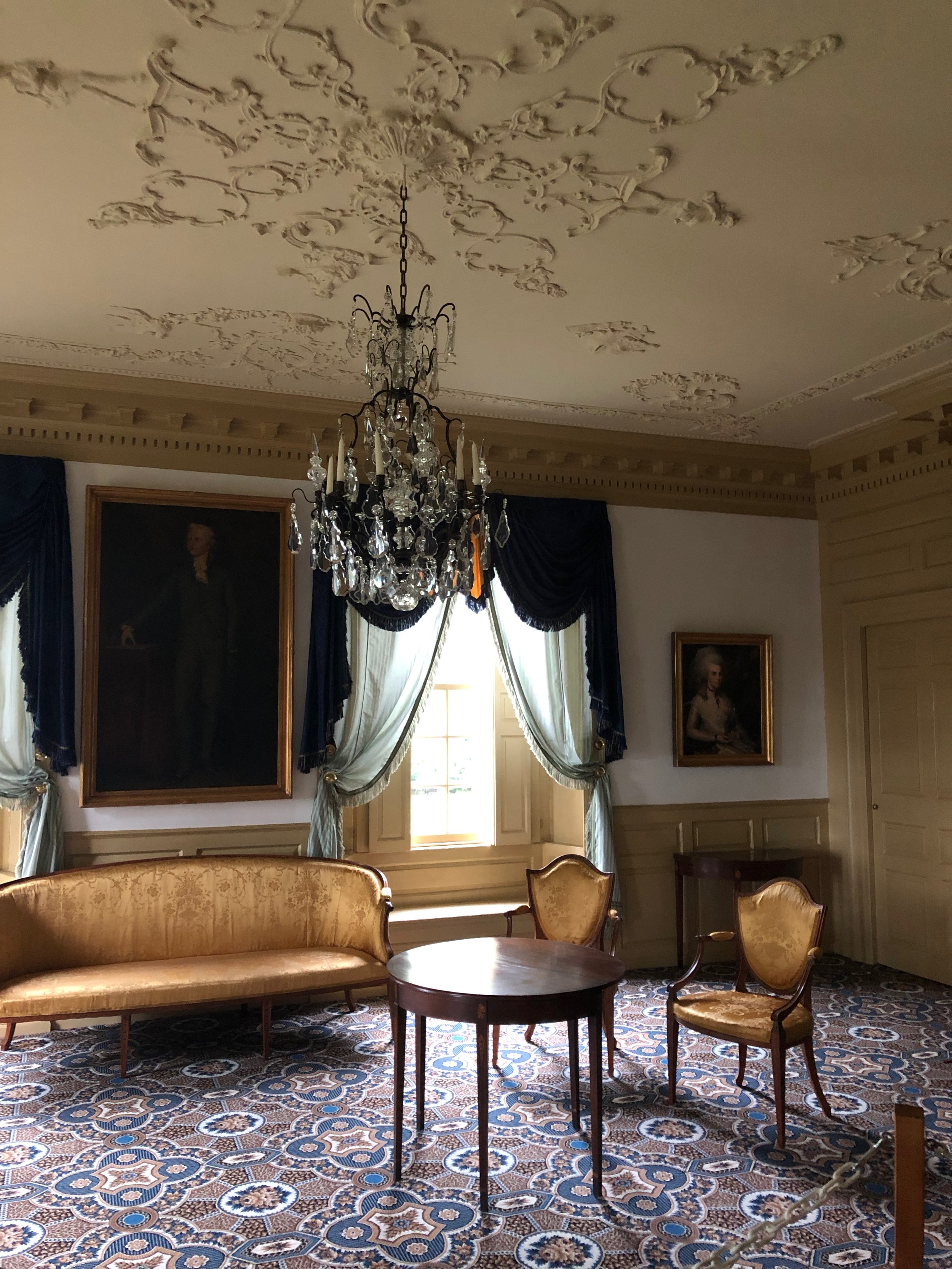A Parlor Truly Fit for the Wedding of Eliza Schuyler and Alexander