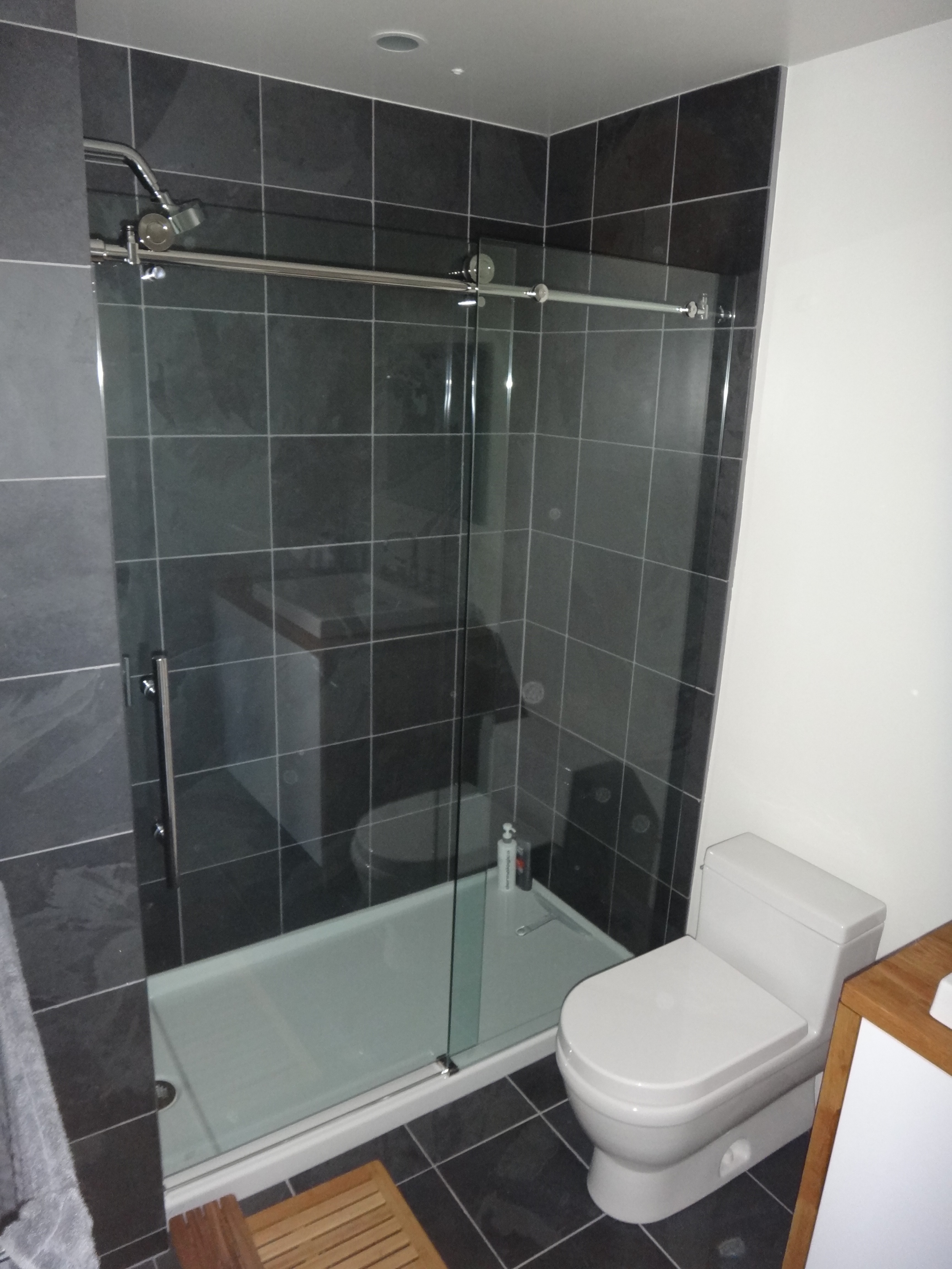 Frameless Sliding Glass Shower Doors