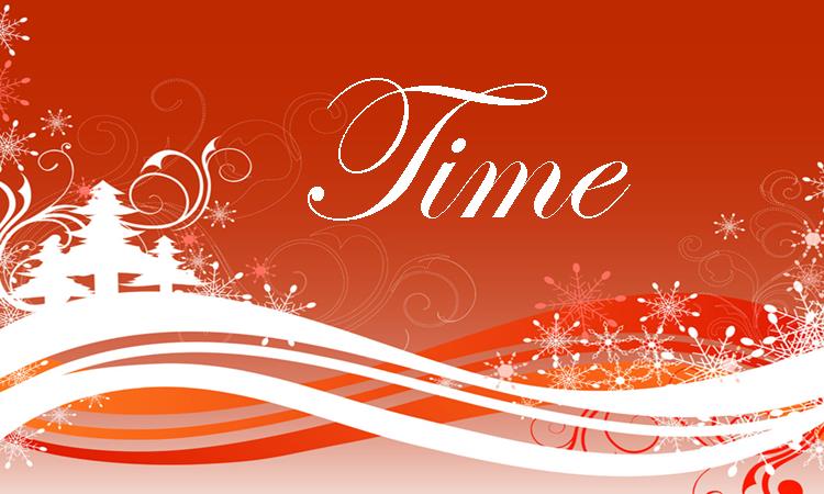 Time A Christmas Gift