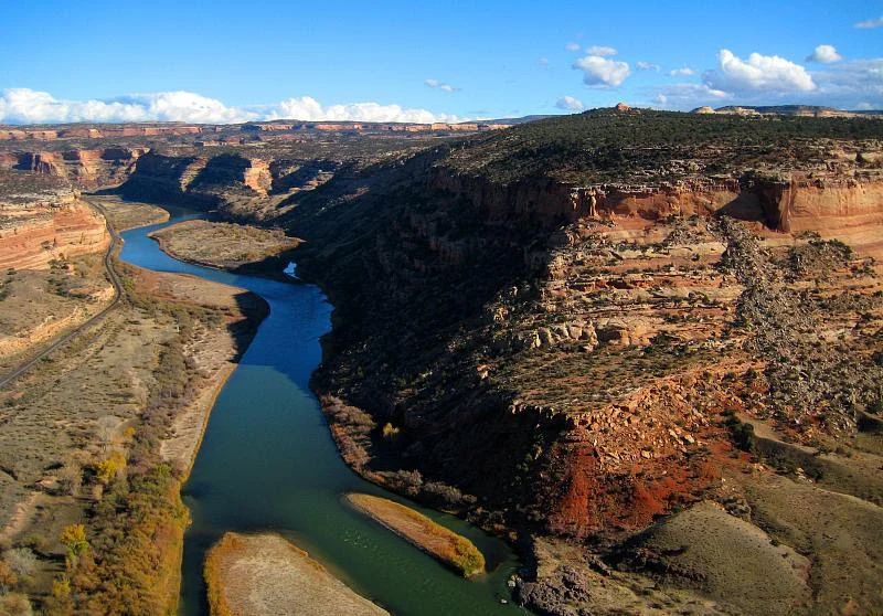 This scenic stretch of the Colorado River runs through Ruby and Horsethief canyons, where a cleanup is targeted this weekend because of the growing popularity of the area.
