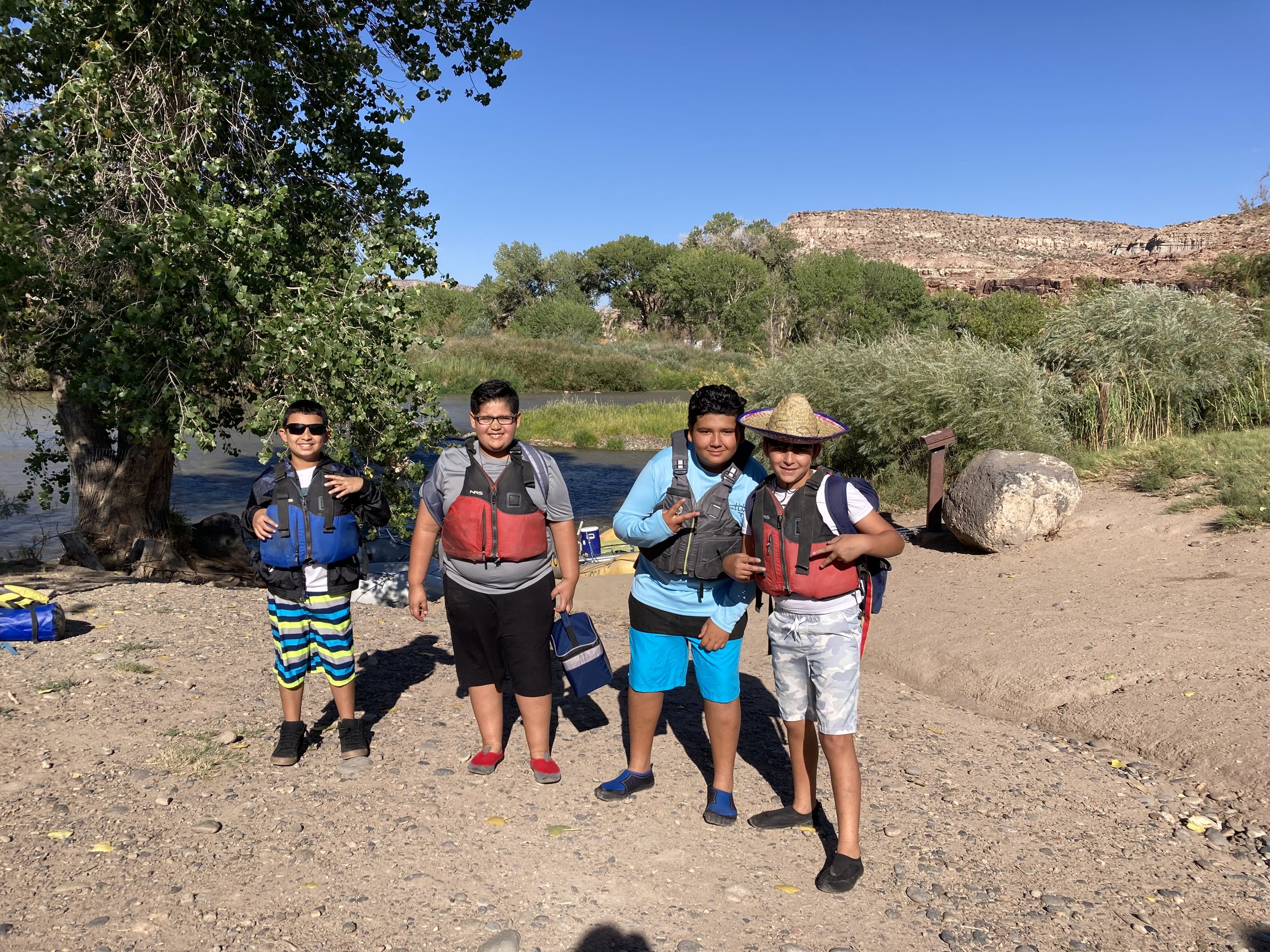  For many students, this was their first rafting trip. CCA strives to make every trip fun, memorable, and educational - we want every kid to go home with long-lasting memories! 