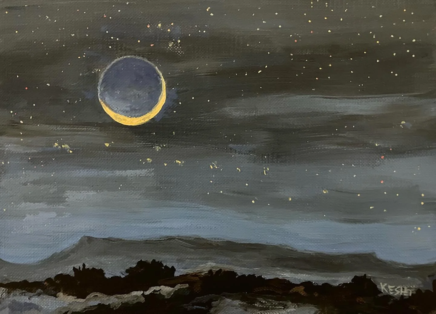 Members Nocturne Art in Gunnison Gorge with Cedar Keshet