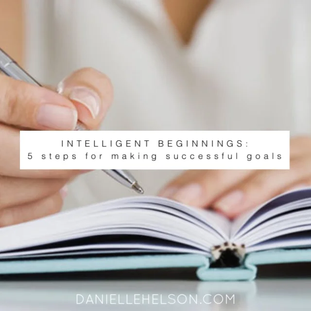 INTELLIGENT BEGINNING: 5 STEPS FOR MAKING SUCCESSFUL GOALS