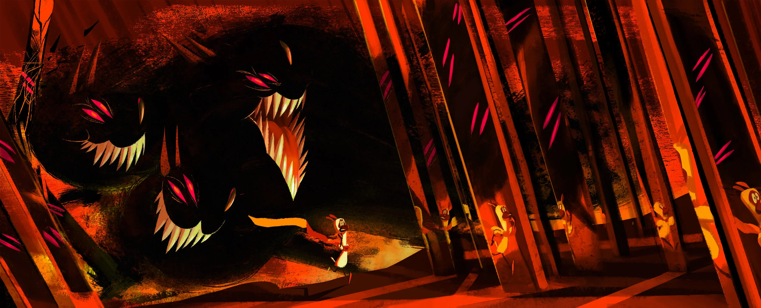  Concept art for “Dream” development pitch 
