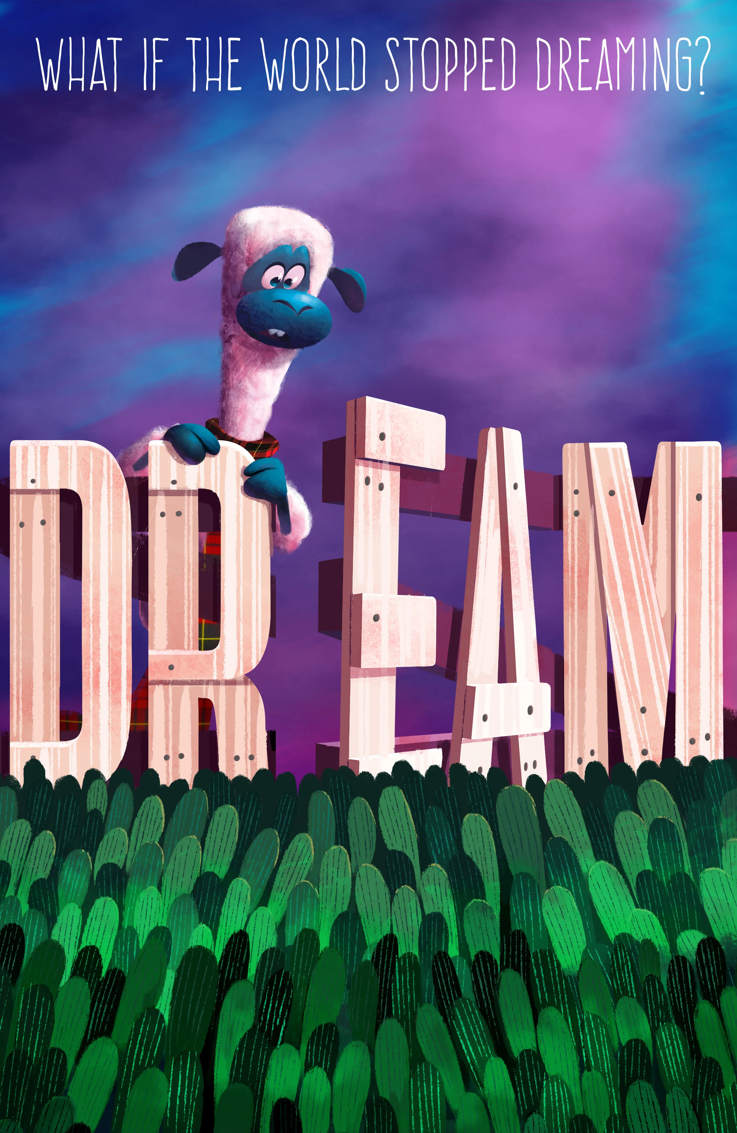  Poster concept for “Dream” development pitch 
