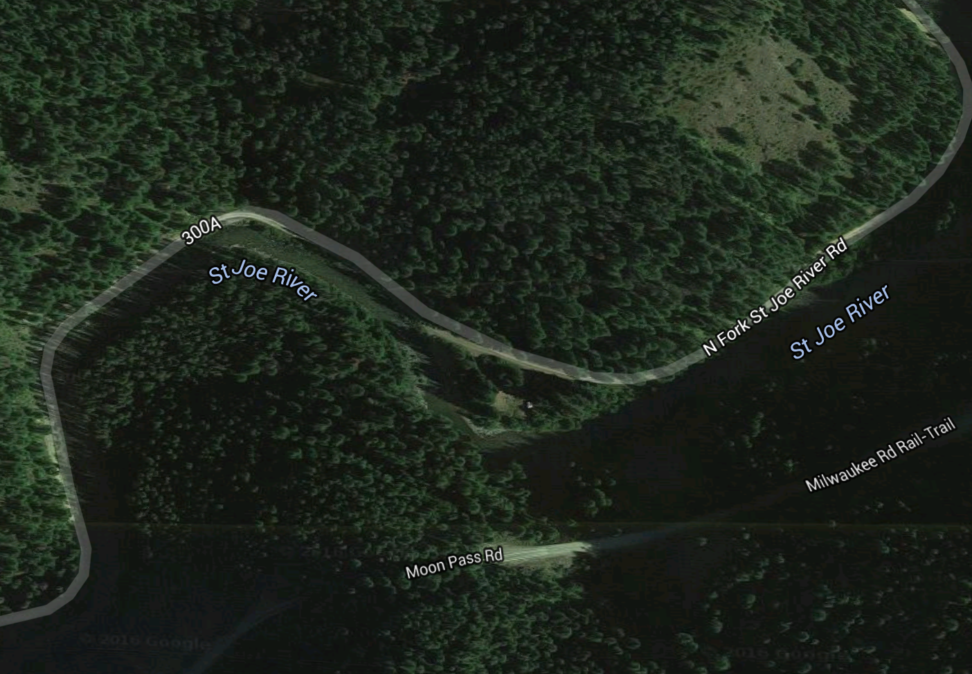 This was the campground we had. Exact Location here .