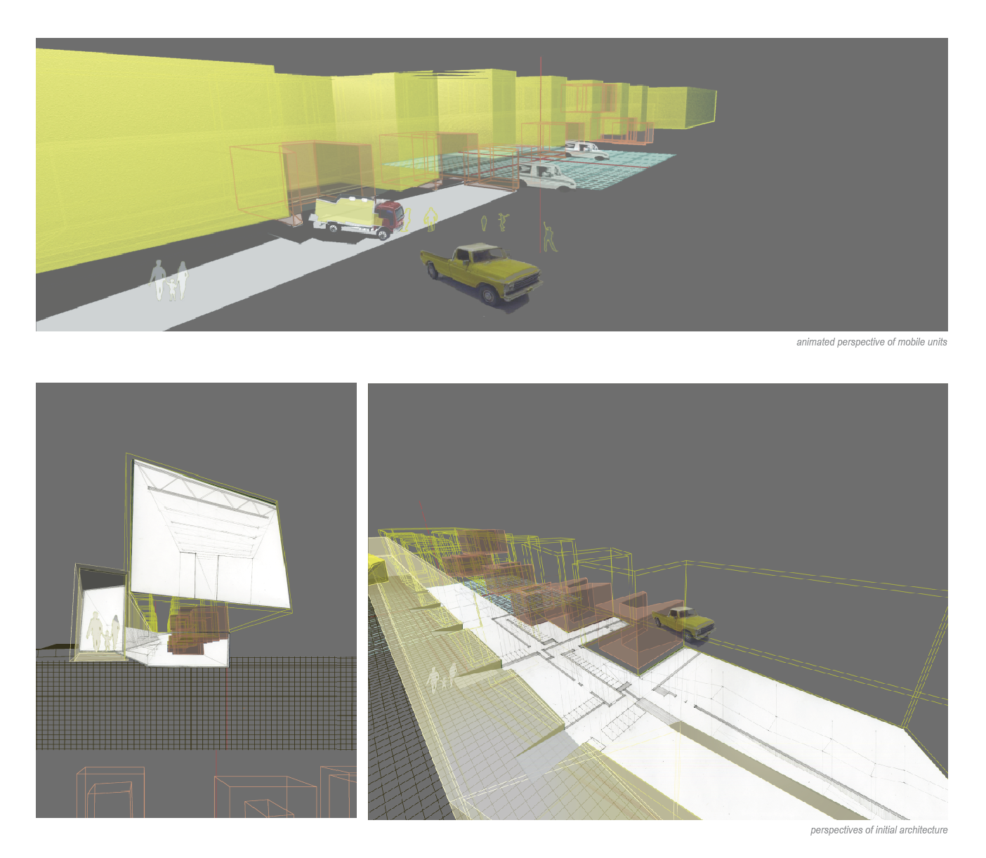   As a systemic concept, the architecture [1] re-evaluates the essence of community on a local scale, providing growth for a national and global response and [2] accesses the value of self in response to changing and challenged social identities,&nbs