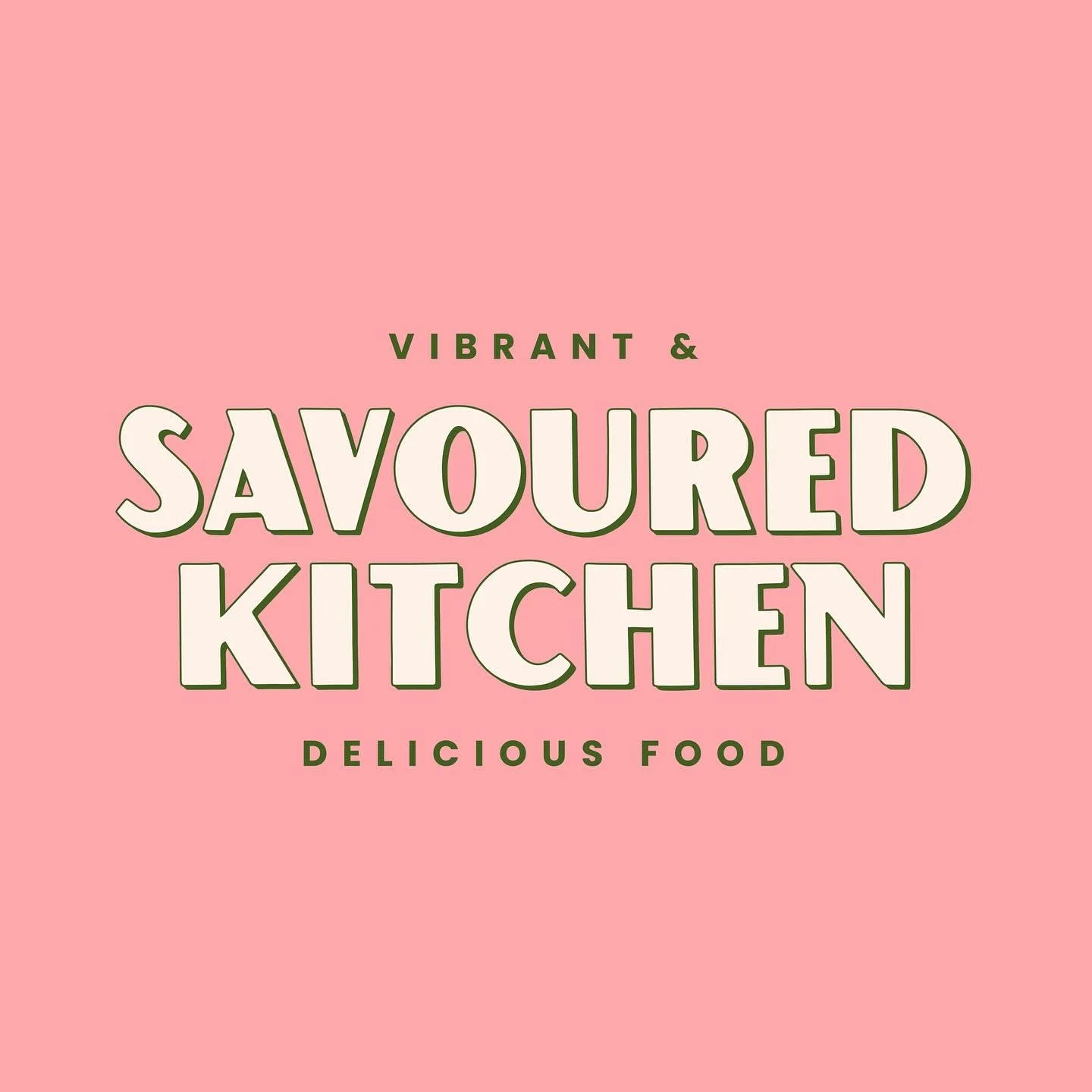 Trying to get better about posting actual design work here considering it&rsquo;s what I do all day everyday 😅

A little logo and mark from last year for @savouredkitchen! 🍴