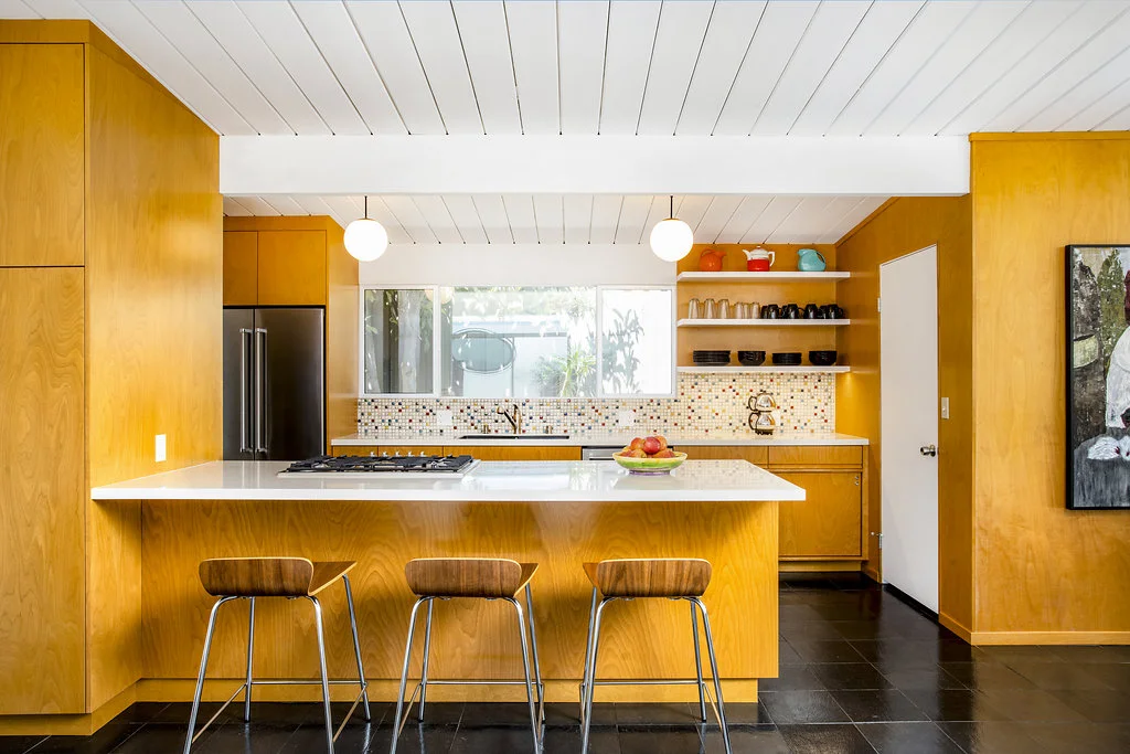 Custom Cabinetry for Southern California Eichler Kitchen