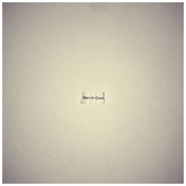 Label of origin (of unknown origin, probably #china)