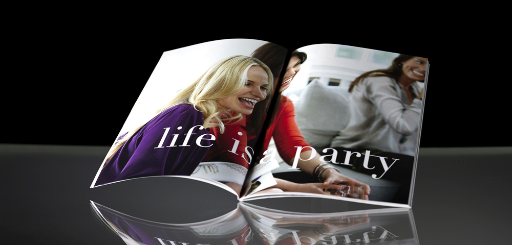 Brand book spread