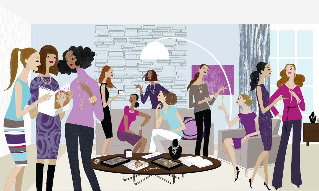 Branded Illustration by anja kroencke
