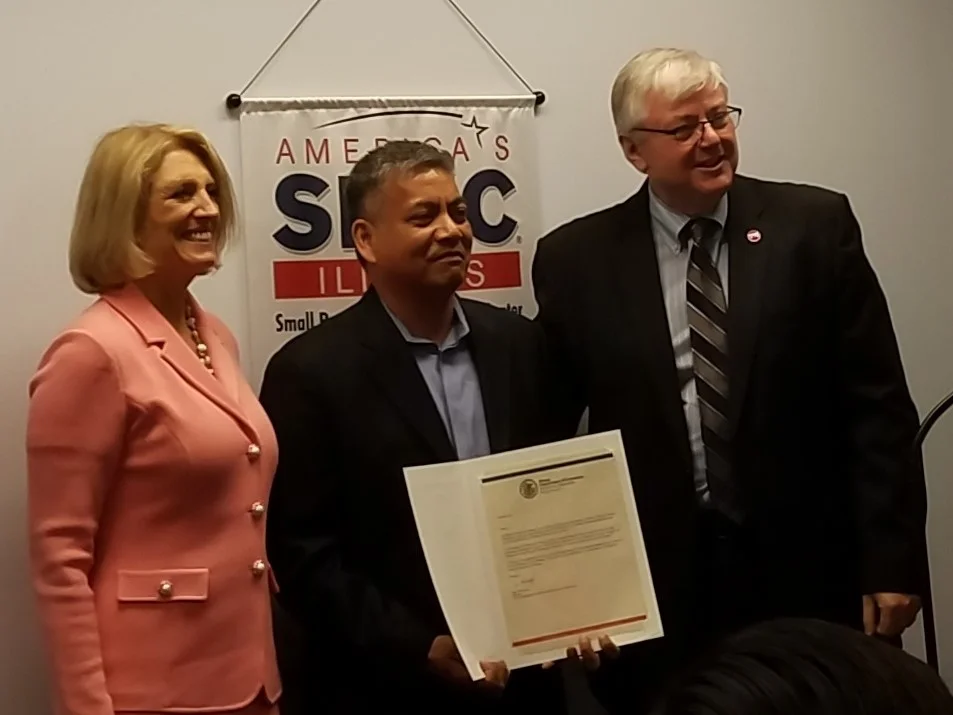 OA Founder acknowledged for local Entrepreneurship contributions