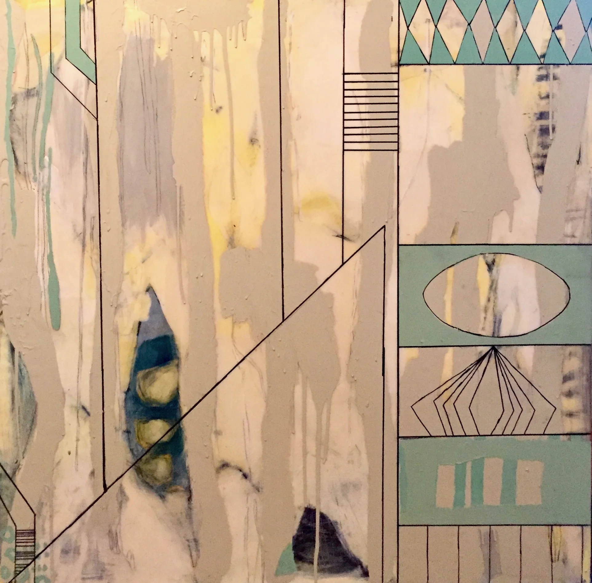 Geometry of Time 44" x 44"