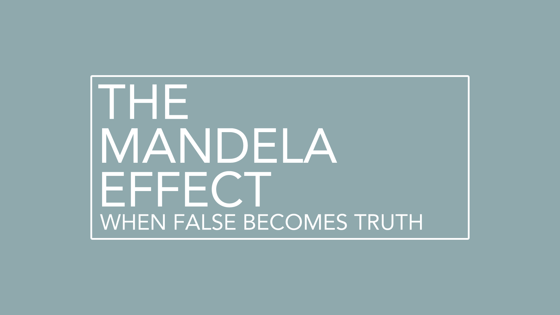 The Mandela Effect Pt6: Women in Ministry (Pastor T.D. Davis) 6/11/17