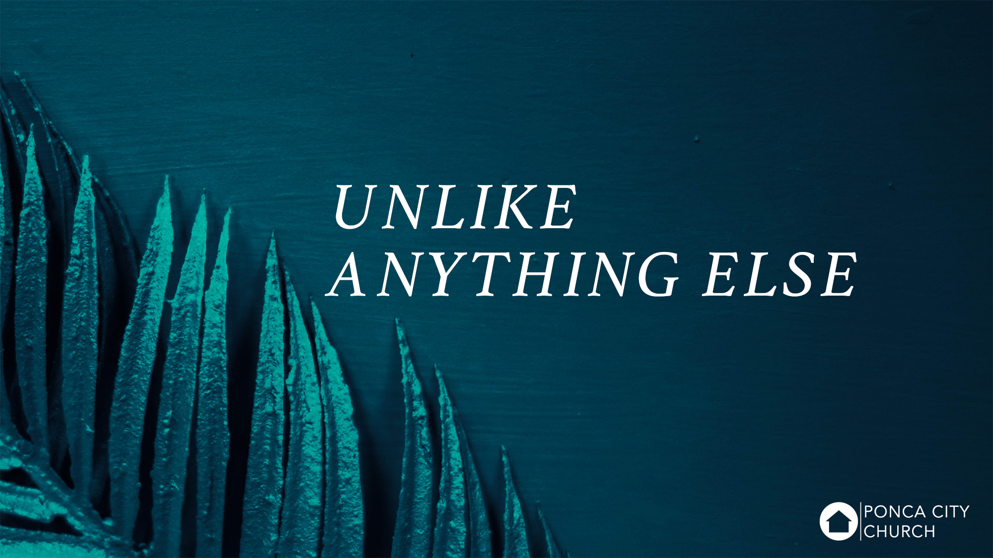 Unlike Anything Else | T.D. Davis | Ponca City Church | 4.14.19