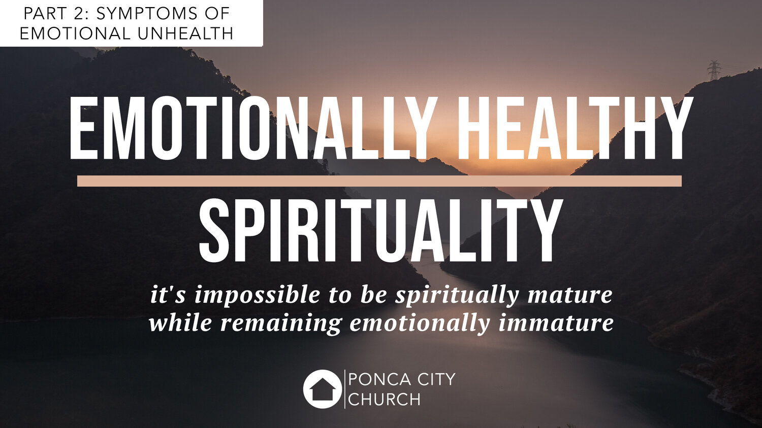 Symptoms Of Emotional Unhealth | T.D. Davis | Ponca City Church | 12.1.19