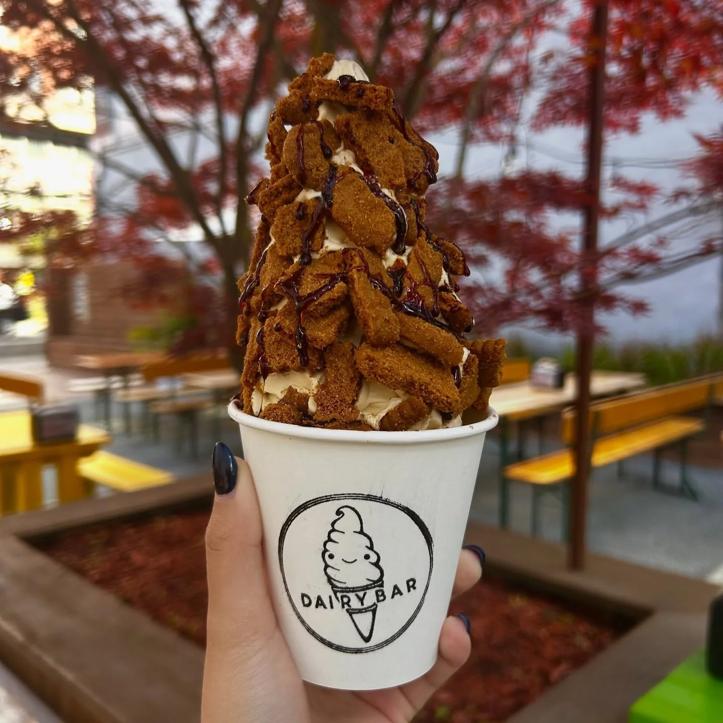FEATURE FLAVOUR: GINGER MOLASSES 🫚🤎

FEATURE SUNDAE: GRANDMA&rsquo;S HANDS
GINGER MOLASSES SOFT SERVE COATED WITH CRUSHED BISCOFF COOKIES AND DRIZZLED WITH MOLASSES 🤎

OPEN 12-10!🫚