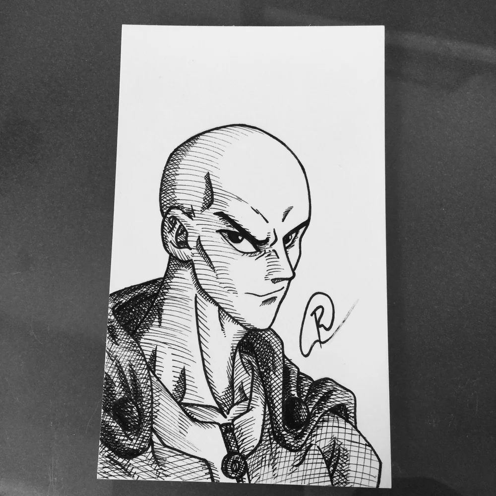 Orozco Design Store One Punch Man Saitama Ink Original