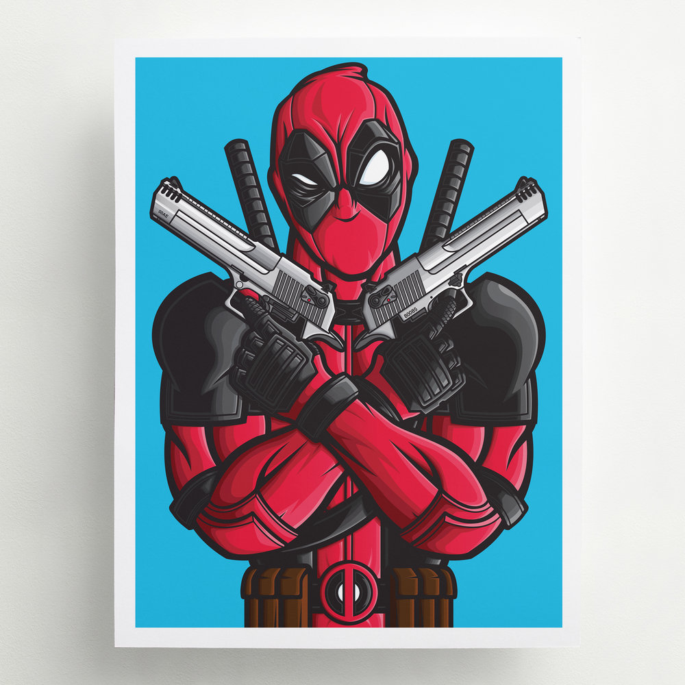 Marvel Deadpool Chimichanga Poster