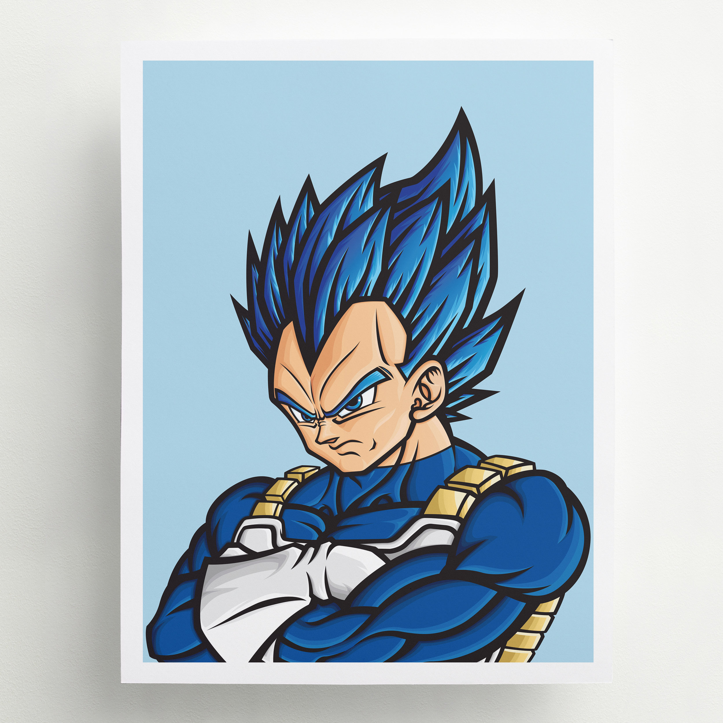 Dragon Ball Z Anime Cartoon Comic Goku Vegeta Matte Finish Poster Paper  Print - Animation & Cartoons posters in India - Buy art, film, design,  movie, music, nature and educational paintings/wallpapers at