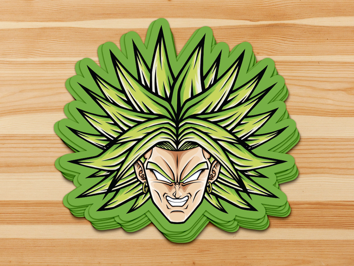 Super Saiyan Broly Stickers for Sale