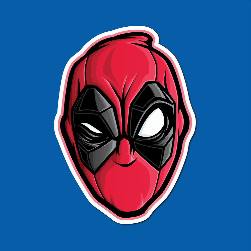 Orozco Design—Store—Marvel Deadpool Sticker