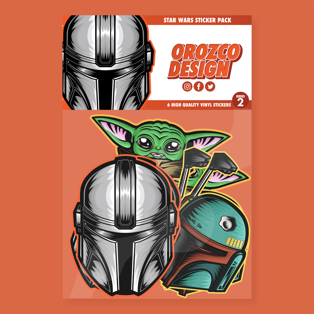Design—Store—Star Wars Sticker Pack Series