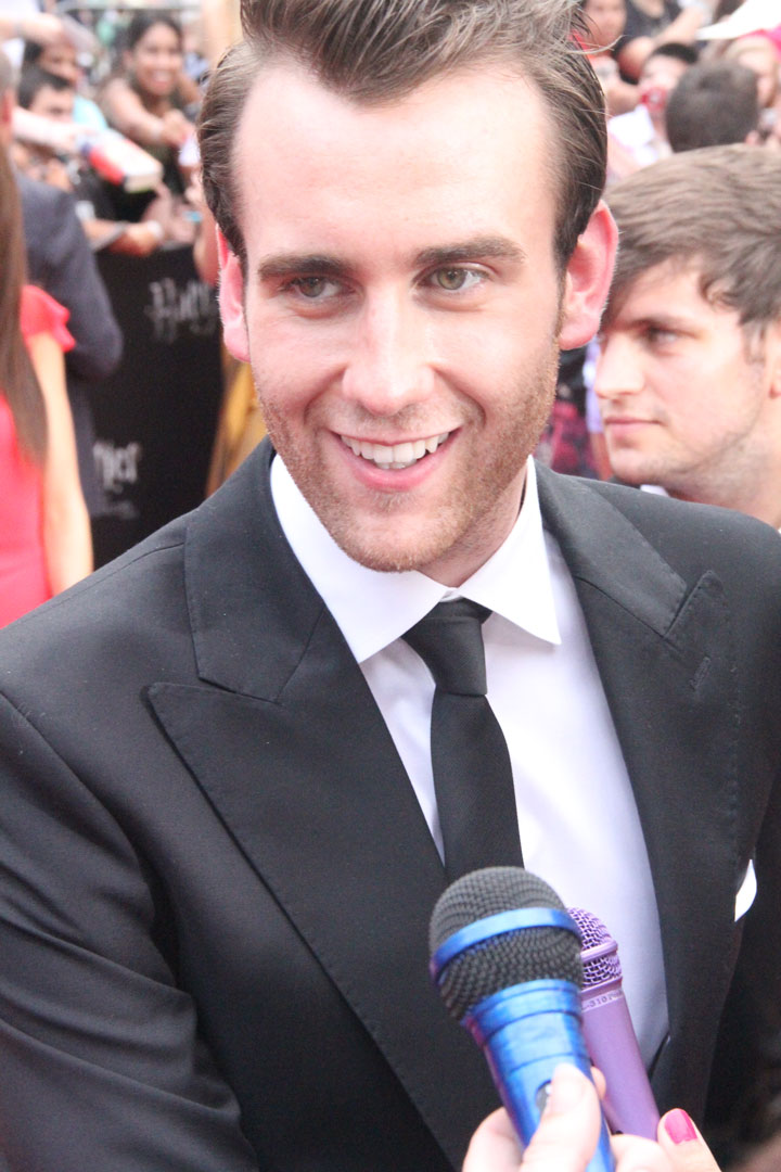 Photo: Matthew Lewis, Neville Longbottom in the Harry Potter film series, at the New York premiere of Harry Potter and the Deathly Hallows