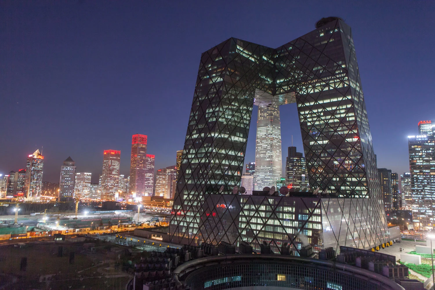 Photo: Beijing is one of the megacities. Population: 21 million
