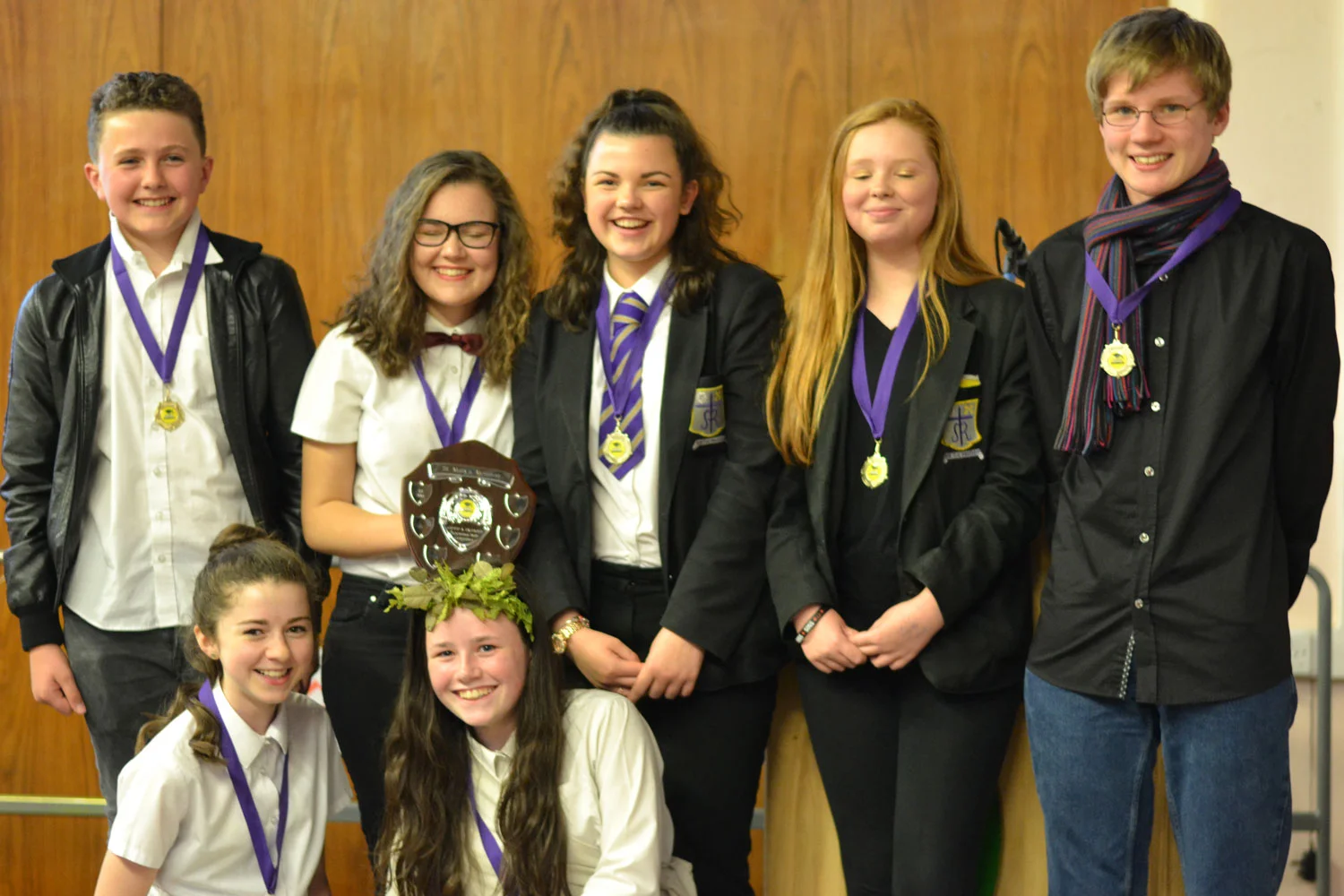 Photo: The competition winners were the Creative Faculty.